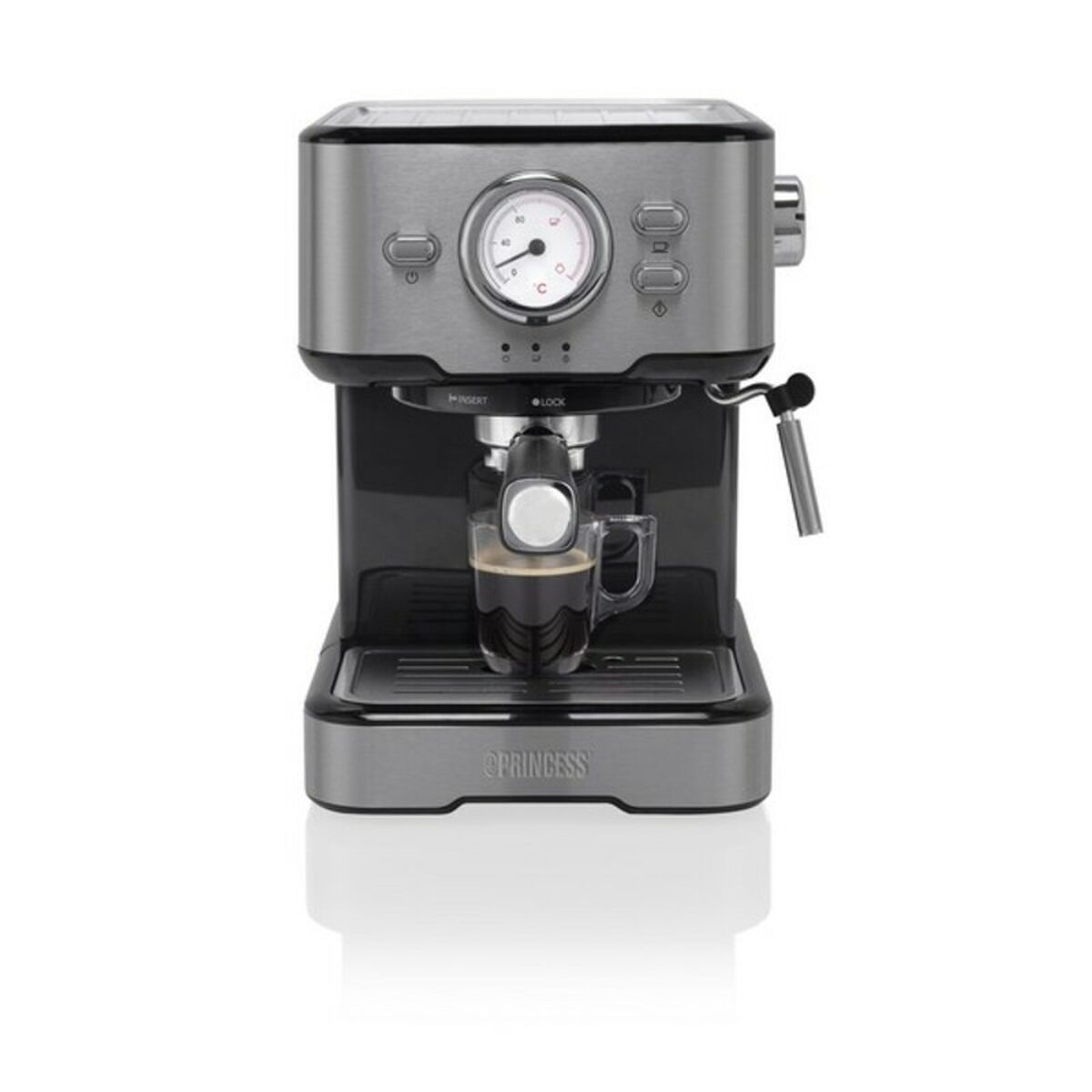 Express Manual Coffee Machine Princess 01.249412.01.001 Steel 1,5 L-8