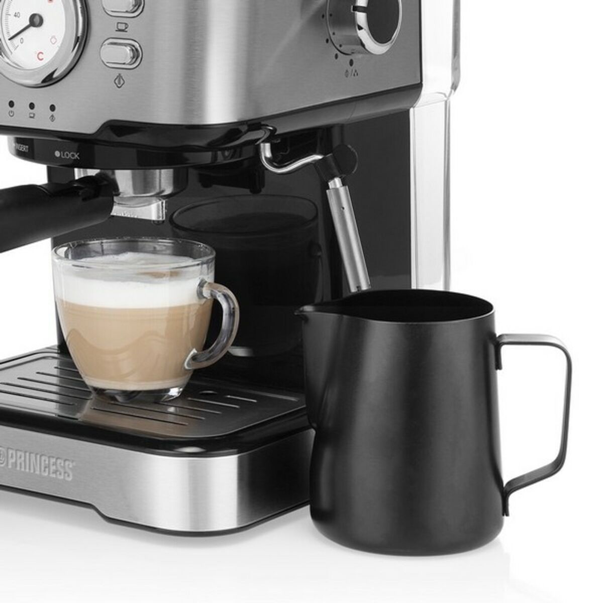 Express Manual Coffee Machine Princess 01.249412.01.001 Steel 1,5 L-5