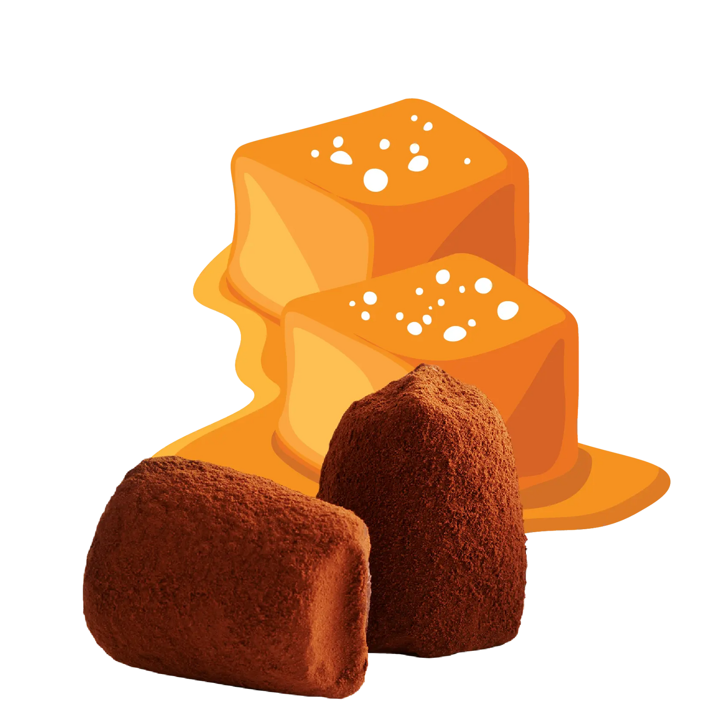 Salted Caramel Chocolate Truffles - bulk-0